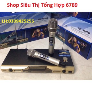 Micro không dây shure ktv 9090u . micro ko dây