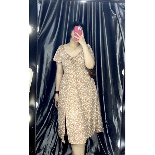 Đầm Maxxi fom dài che mọi khuyết điểm (Bigszie 60-95kg)