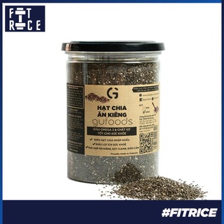 Hạt chia ăn kiêng GUfoods - Dồi dào chất xơ, Bổ sung Omega-3 hàng ngày, Eat clean, Keto, Thực dưỡng, Thuần chay