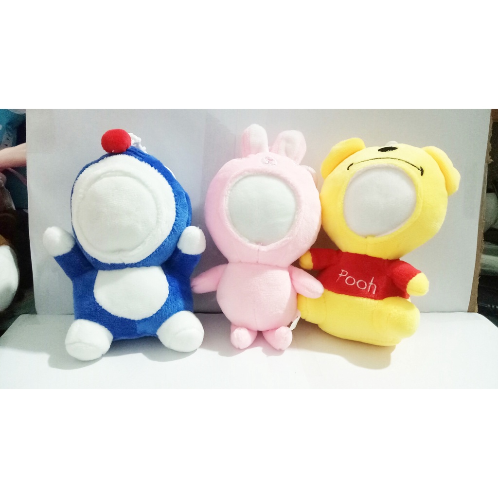 Móc Khóa Gấu Bông In Ảnh Theo Yêu Cầu