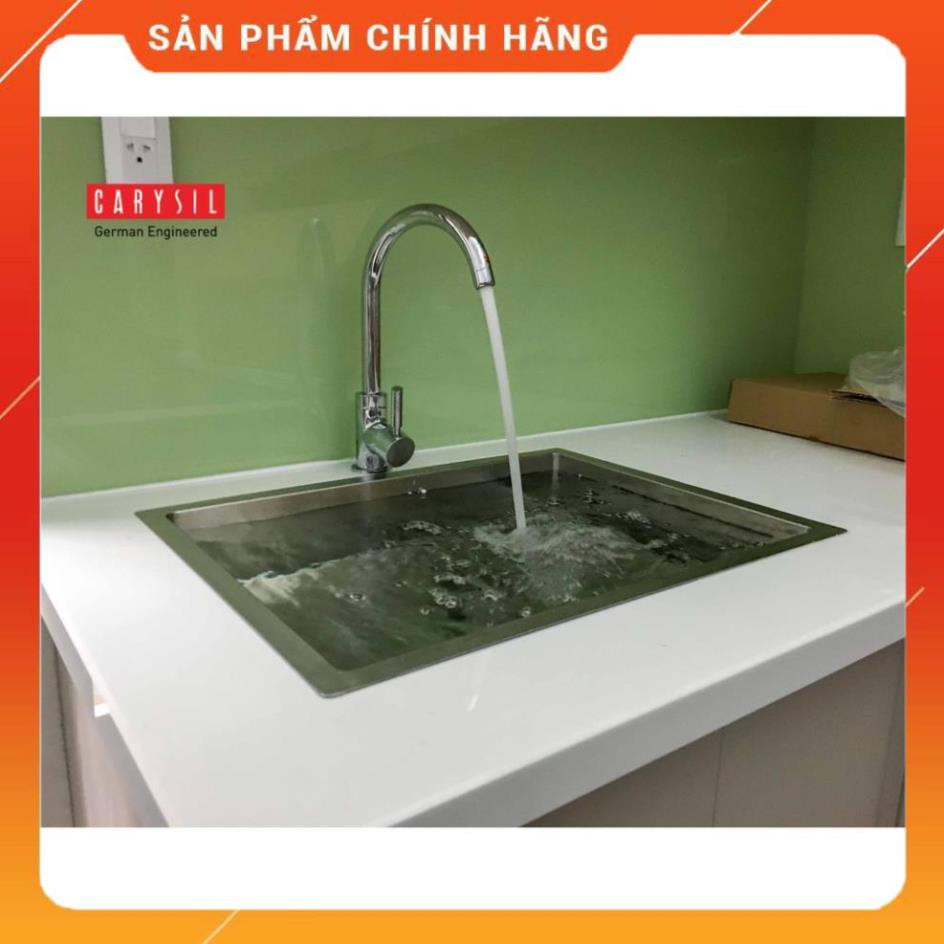 (FreeShip) Chậu Rửa Bát CARYSIL Inox304 - Nhập Khẩu 100% Ấn Độ - MQ3 - 610x440mm