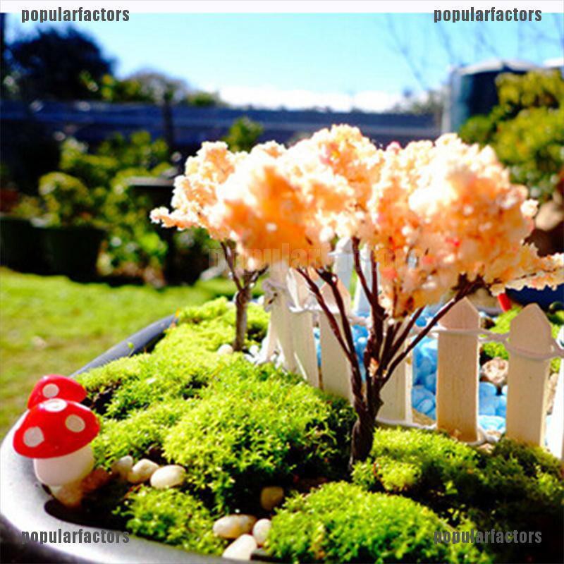 Bộ 10 Cây Nấm Trang Trí Nhà Búp Bê