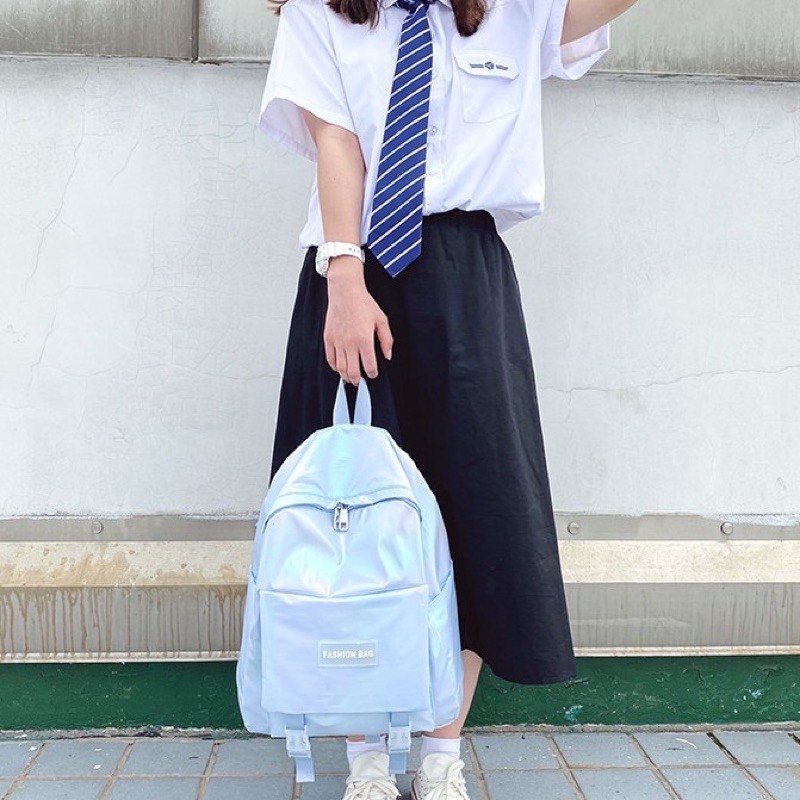 Balo Thời Trang Nữ Đi Học Nhũ Bóng Fashion Bag