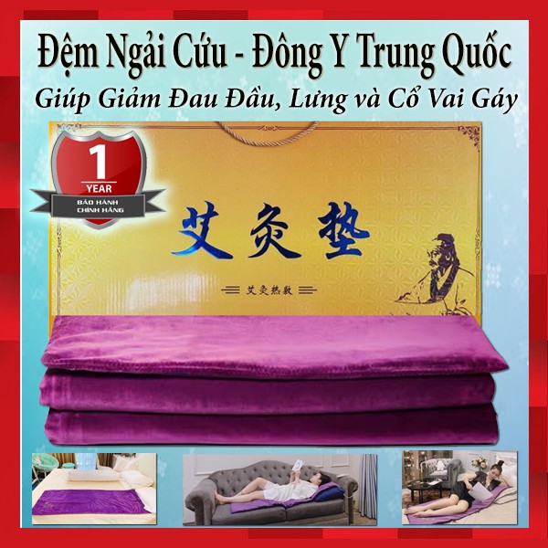 [Cam Kết BH 12Tháng] Thảm Đệm Sưởi Ngải Cứu Đông Y Trị Đau Xương Khớp - Nội Địa TQ