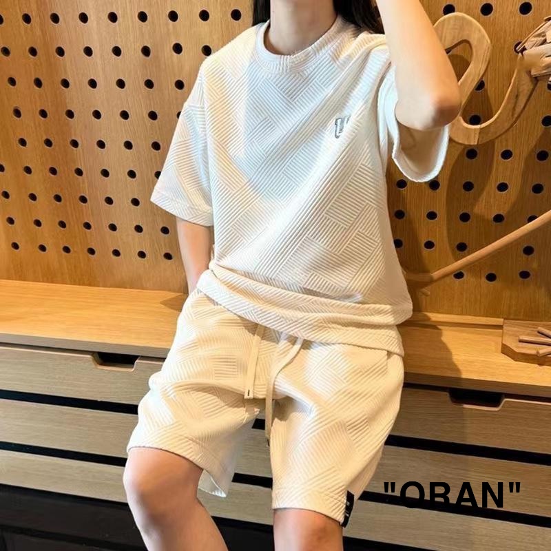 Bộ Đồ Thể Thao Áo Thun Tay Ngắn Phối Quần Short Thời Trang Mùa Hè Cho Các Cặp Đôi