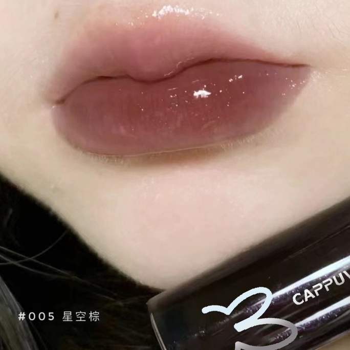 Sweet Mint Son Bóng Căng Bóng Mềm Mịn Black Rabbit vỏ thỏ đen