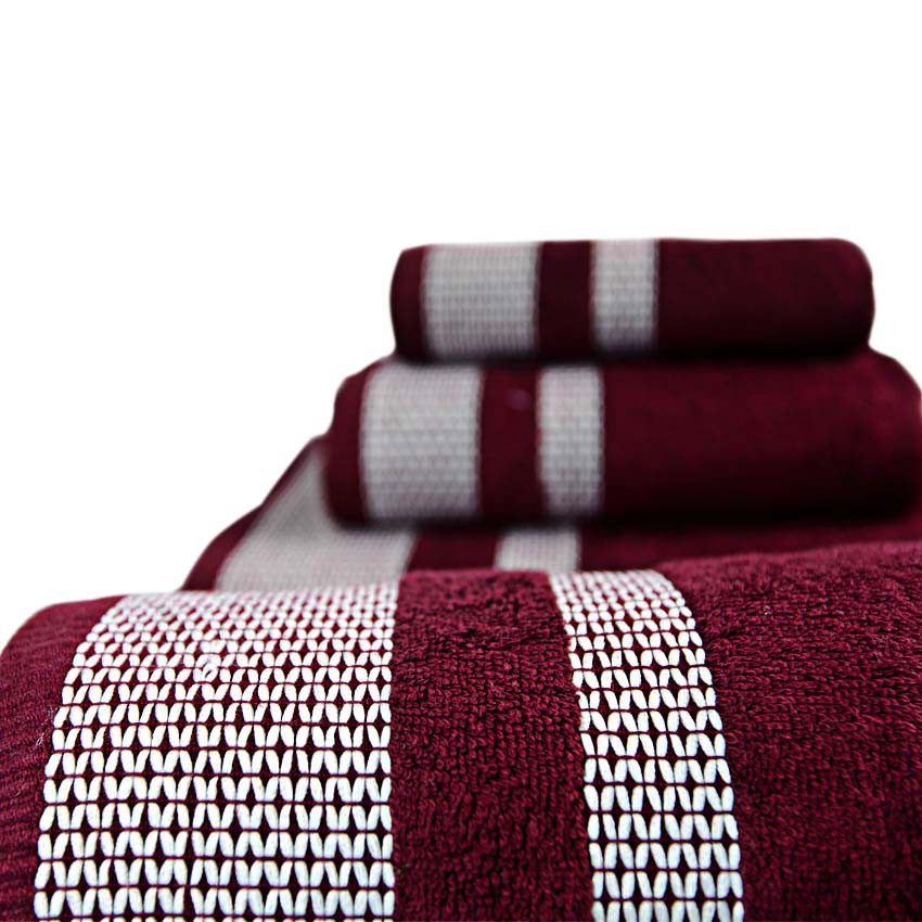 Khăn mặt, khăn tắm Mollis cỡ trung chất liệu cotton 100% FM1K 40x80 cm - Quang Hoa Co