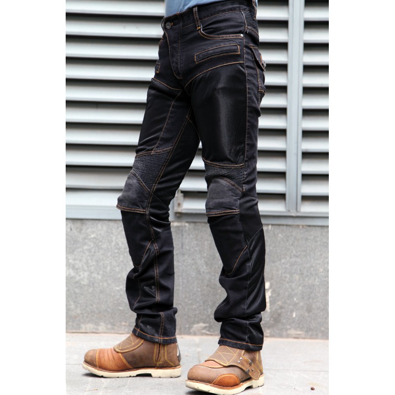 Pk-719 Biker Rider Quần Jean An Toàn Sơn An Toàn Xe Máy Quần Có Miếng Lót
