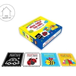 Thẻ Flashcard thẻ kích thích thị giác theo Montessori Glenn Doman giáo dục sớm 0-3 tuổi