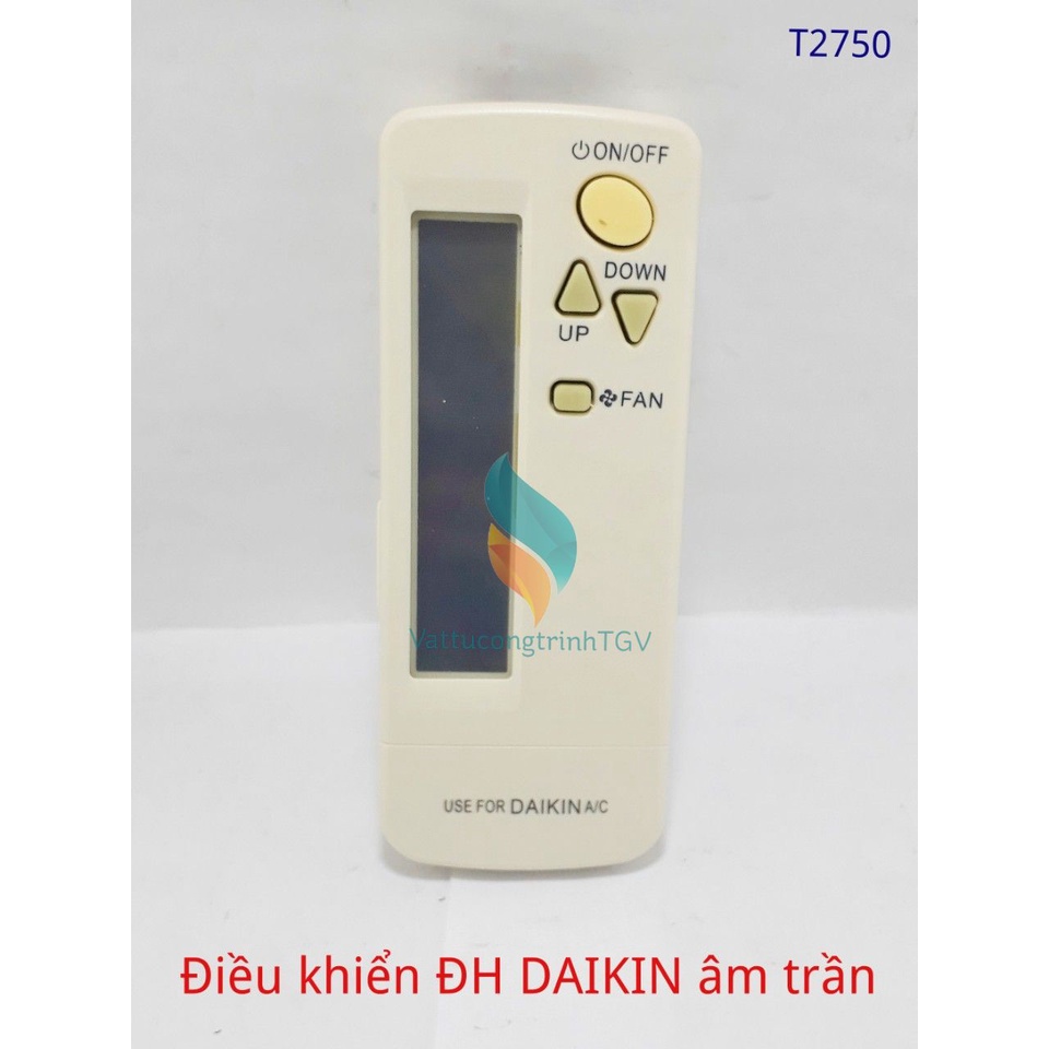 Điều khiển thay thế cho điều hòa DAIKIN âm trần loại BRC4C151