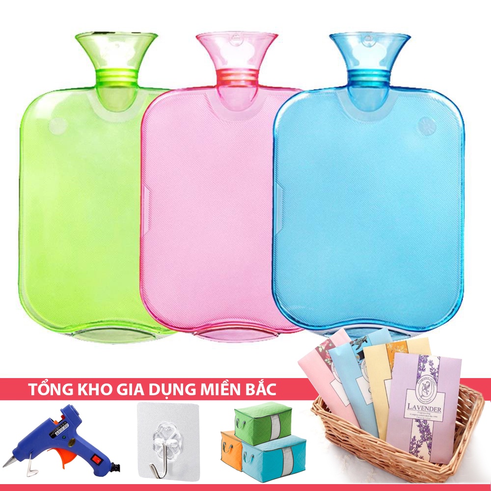 [Tổng Kho Sỉ] Túi Nước CHƯỜM NƯỚC NÓNG, LẠNH Siêu Lớn Dày Dặn 32x19cm - Giúp Ấm Giữ Nhiệt, Giảm Đau Bụng Kinh