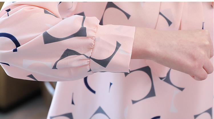 Áo kiểu tay dài vải chiffon thời trang công sở mặc hàng ngày cho nữ | BigBuy360 - bigbuy360.vn