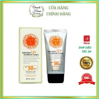 Chống nắng 3w clinic spf50/pa 70ml intensive uv