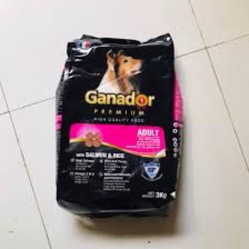 GANADOR ADULT Vị  Cá Hồi &amp; gạo (chó lớn)
