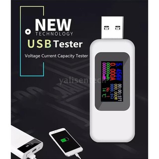 USB đo lường điện KWS-MX18 10 trong 1 có màn hình LCD kỹ thuật số