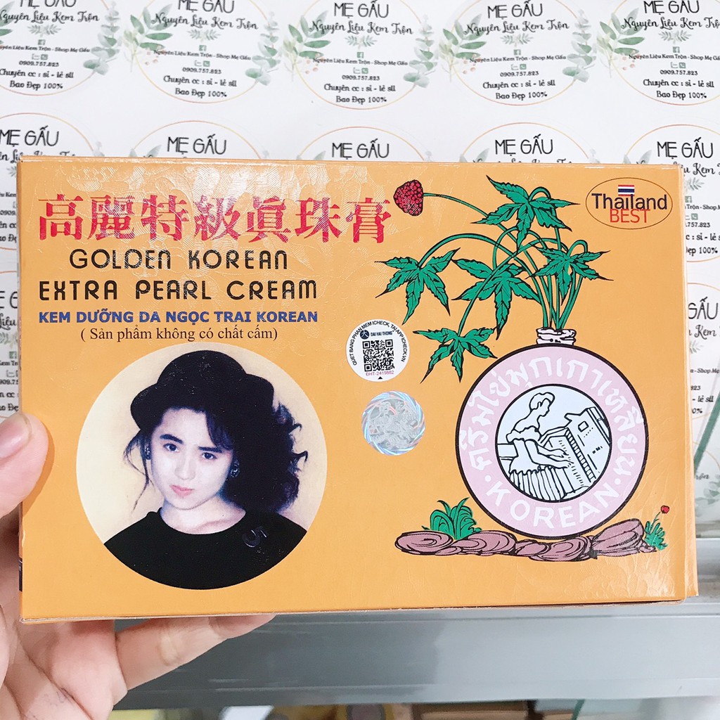 Sỉ lố 12  hộp kem sâm vàng loại tốt check dx mã vạch