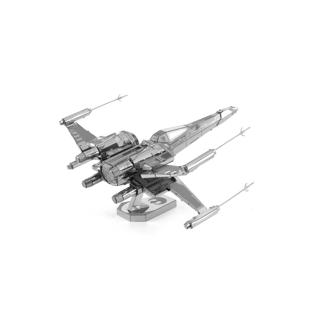 Mô Hình Lắp Ráp 3d Phi Thuyền Vũ Trang  X-Wing T-70