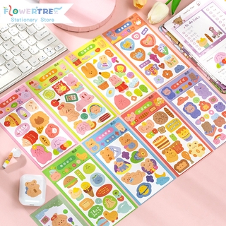 Flowertree Sticker Set 2 miếng dán hình đáng yêu dùng để trang trí