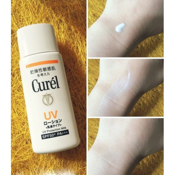 Sữa Chống Nắng Curél SPF50 PA+++ UV Protection Milk 60ml