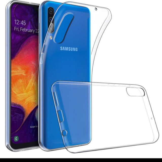 Samsung galaxy A50s ốp lưng silicon trong suốt(loại tốt)