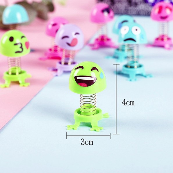 Đồ chơi thú nhún lò xo dễ thương - Đồ Chơi Emoji Nhún Nhảy DUASHOP.