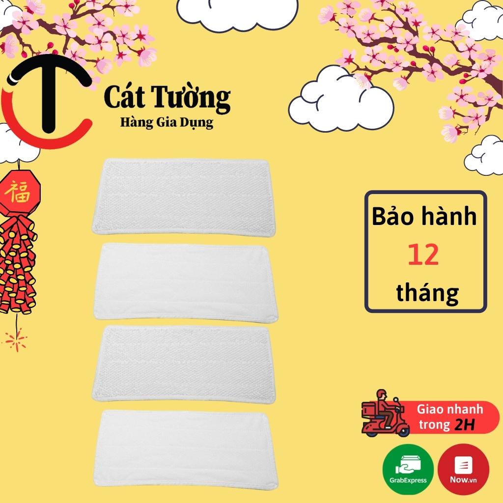 Giẻ Lau Thay Thế Cây Lau Nhà Hơi Nước Vileda Steam XXL Hình Chữ Nhật Set 2 Tấm Hàng Chính Hãng