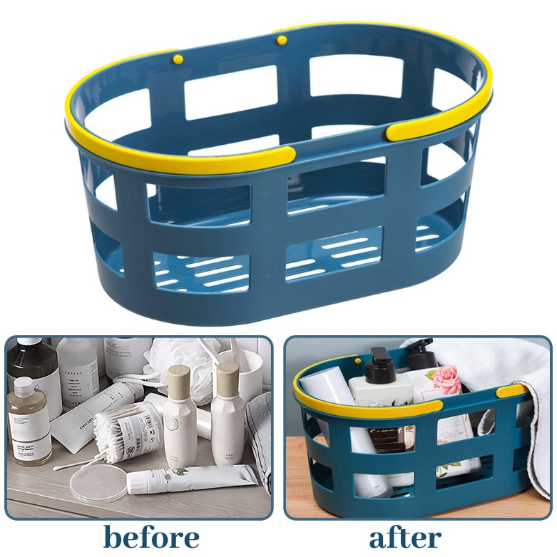 Giỏ Đựng Đồ Dùng Nhà Tắm Mở Đáy Tiện Dụng