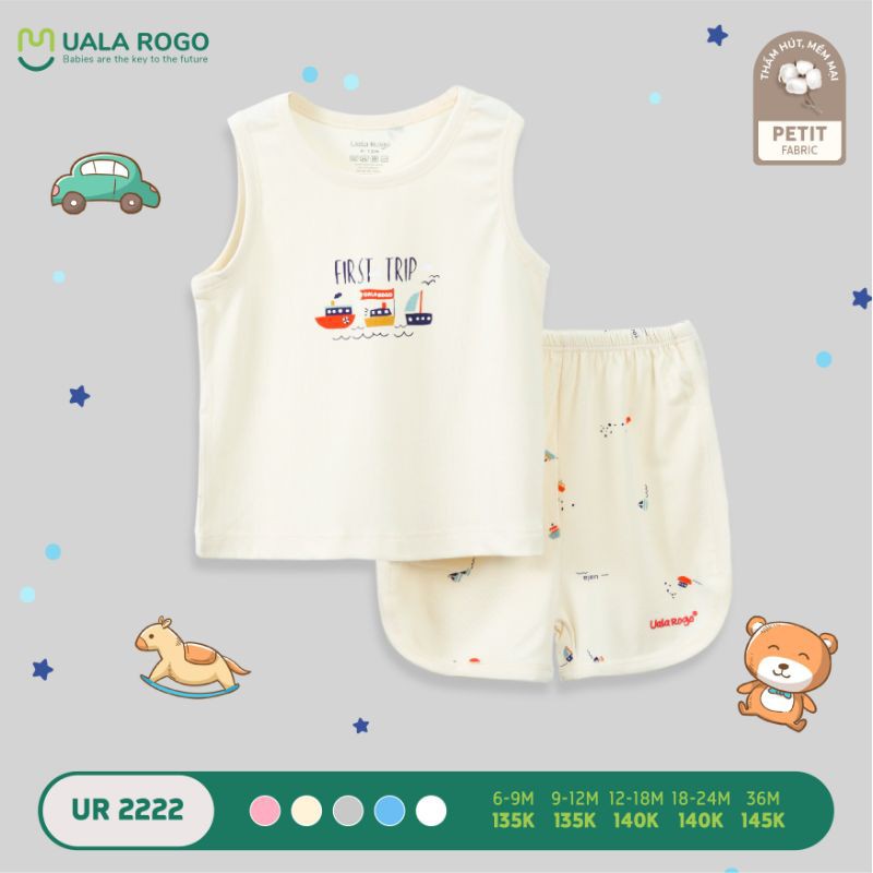 MẪU MỚI NHẤT UALA 2021 Bộ Petit Ba Lỗ uala