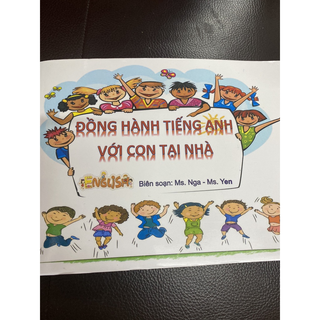 Đồng hành tiếng anh với con tại nhà kèm file nghe
