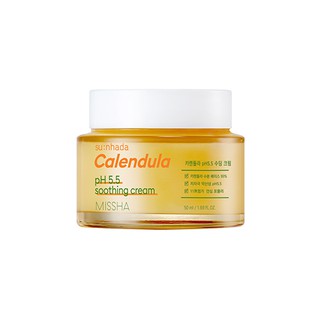 Kem dưỡng Missha Calendula pH 5.5 Soothing Cream 50ml