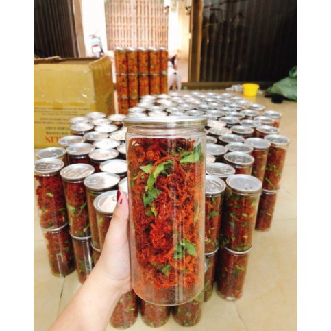 hủ PET-khô bò sợi lá chanh_ 300 gram