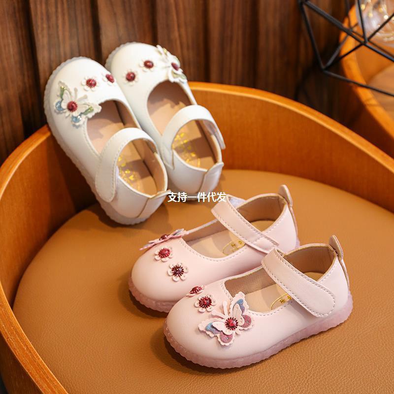 Giày búp bê bé gái, giày búp bê tiểu thư xinh xắn da PU - Hàng Quảng Châu Loại 1