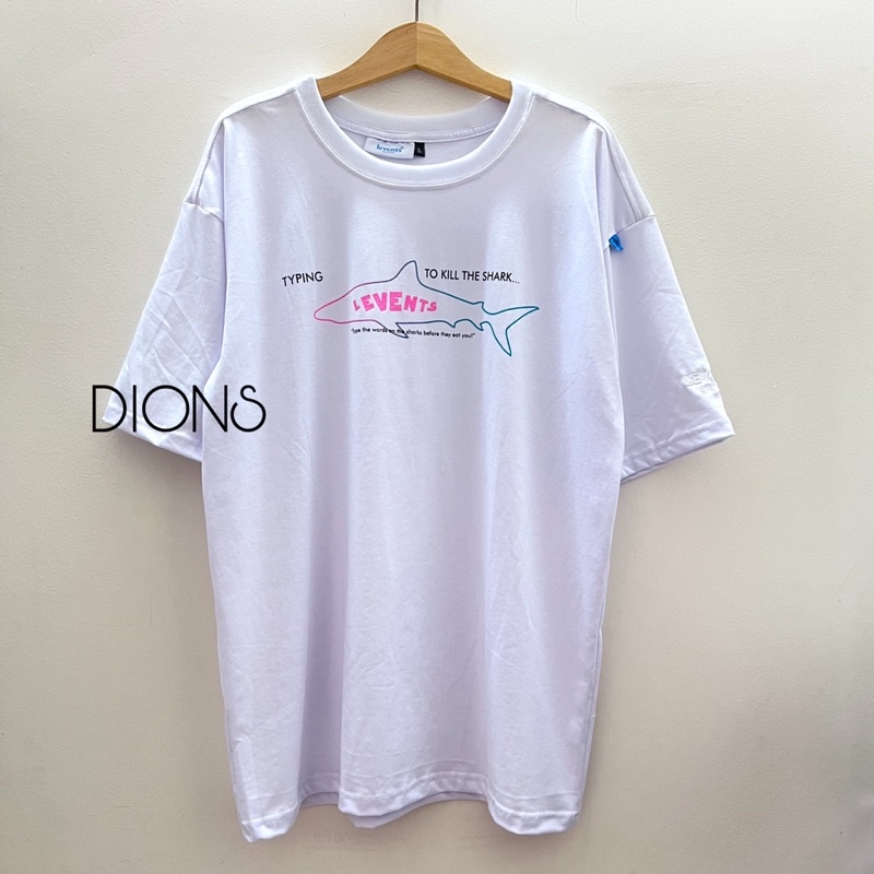 Áo thun LEVENTS Shark Tee Cá Mập Full Tag Vải Unisex Nam Nữ