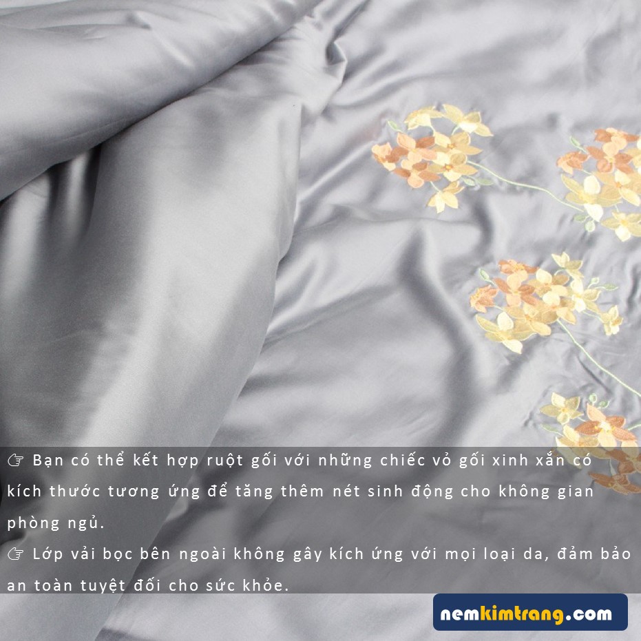 GA  Nệm Tencel Edena Mẫu 736 - CHÍNH HÃNG, CAO CẤP