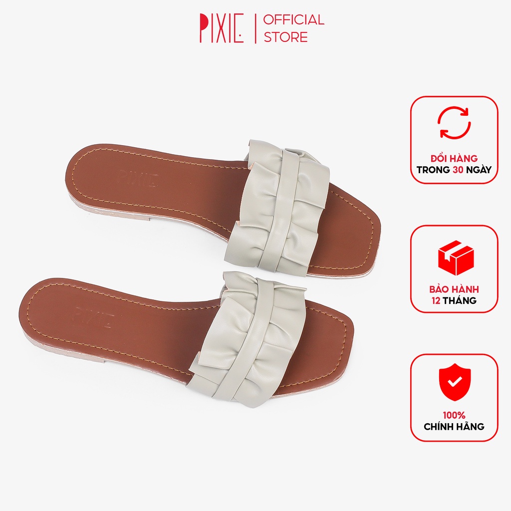 Dép Lê Bệt Quai Bèo Nhún Pixie X873