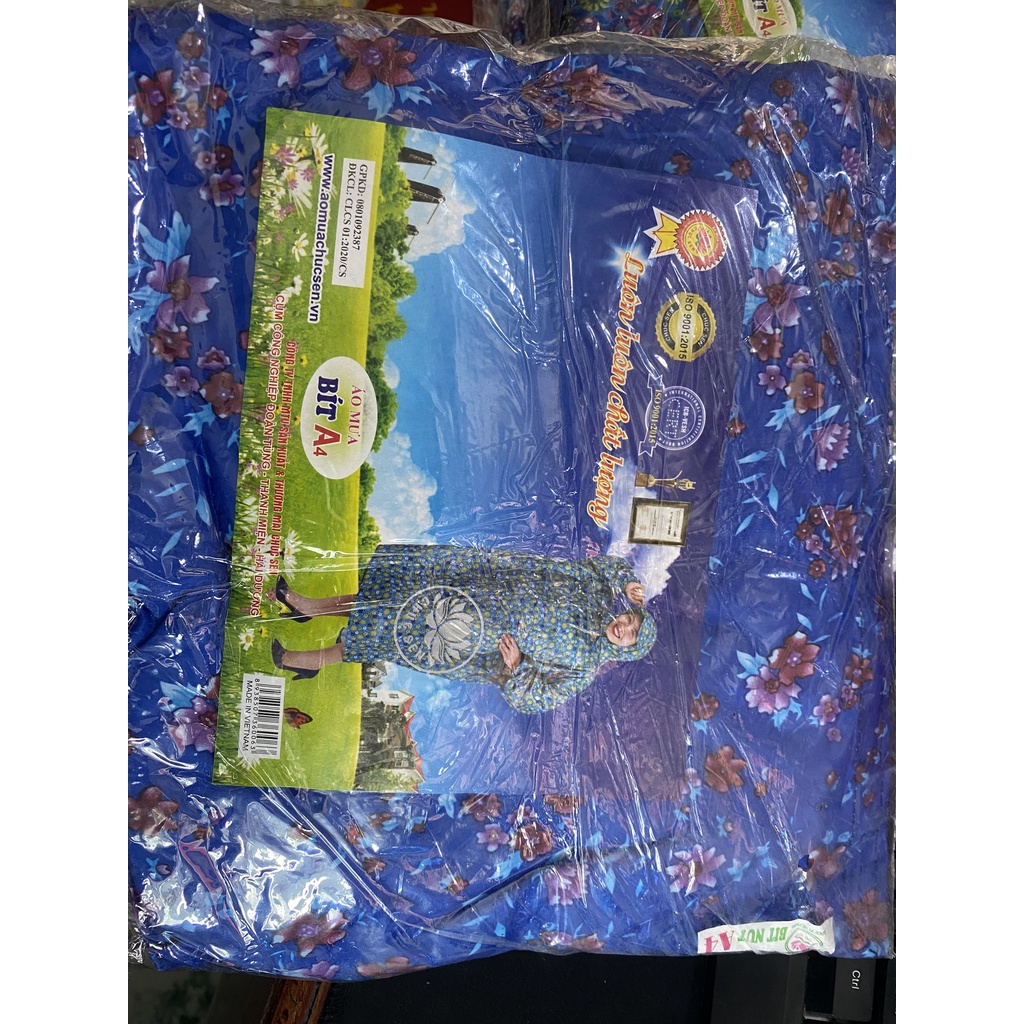 Áo mưa Bit chùm kín người  người lớn