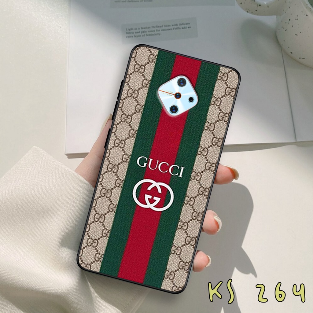 Ốp lưng Vivo S1 - Vivo S1 Pro - Ốp in hình GÜÇÇÏ - lưng nhám viền TPU cao cấp