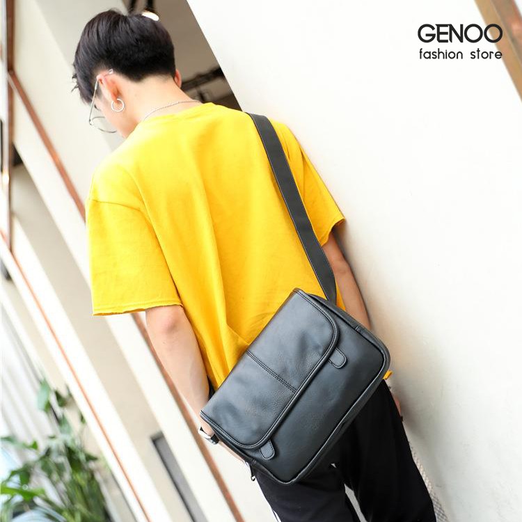 Túi Đeo Chéo Nam Nữ Unisex Chất liệu Da PU Mềm Mịn Phong Cách Hàn Quốc GN018 - GENOO OFFICIAL