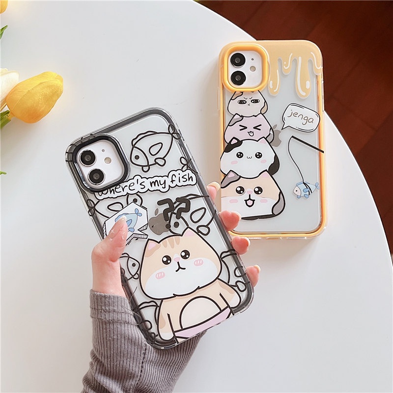 Ốp Điện Thoại Mềm Hình Shiba Inu 3 Trong 1 Cho iphone 13 12 Mini Pro Max 6 6s 7 8 Plus XR XS Max 11 Pro Max