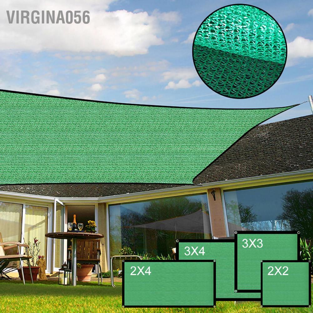 Có thể bán buôn Mái che nắng Cánh buồm thoáng khí Farbic Canopy hiên Hình chữ nhật Khối UV Tán cho Sân sau vườn Bãi cỏ Virgina056 Hàng giao ngay