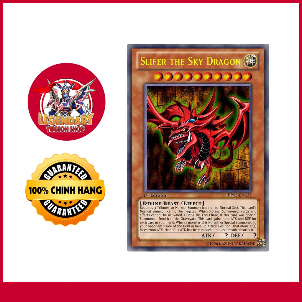 Thần Osiris Ảnh Gốc Siêu Ngầu Của Yugi -  Slifer The Sky Dragon