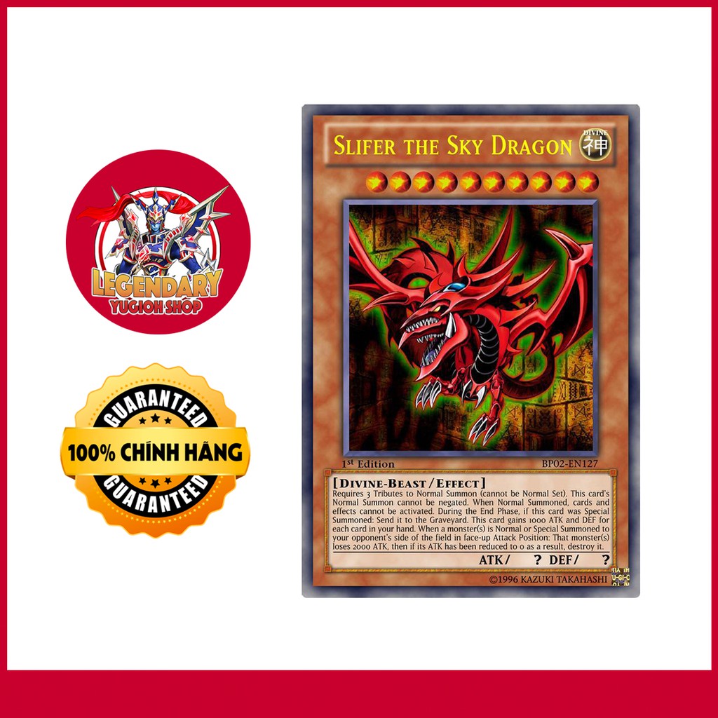 [CỰC HOT][Thẻ Bài Yugioh Chính Hãng] Thần Osiris Ảnh Gốc Siêu Ngầu Của Yugi -  Slifer The Sky Dragon