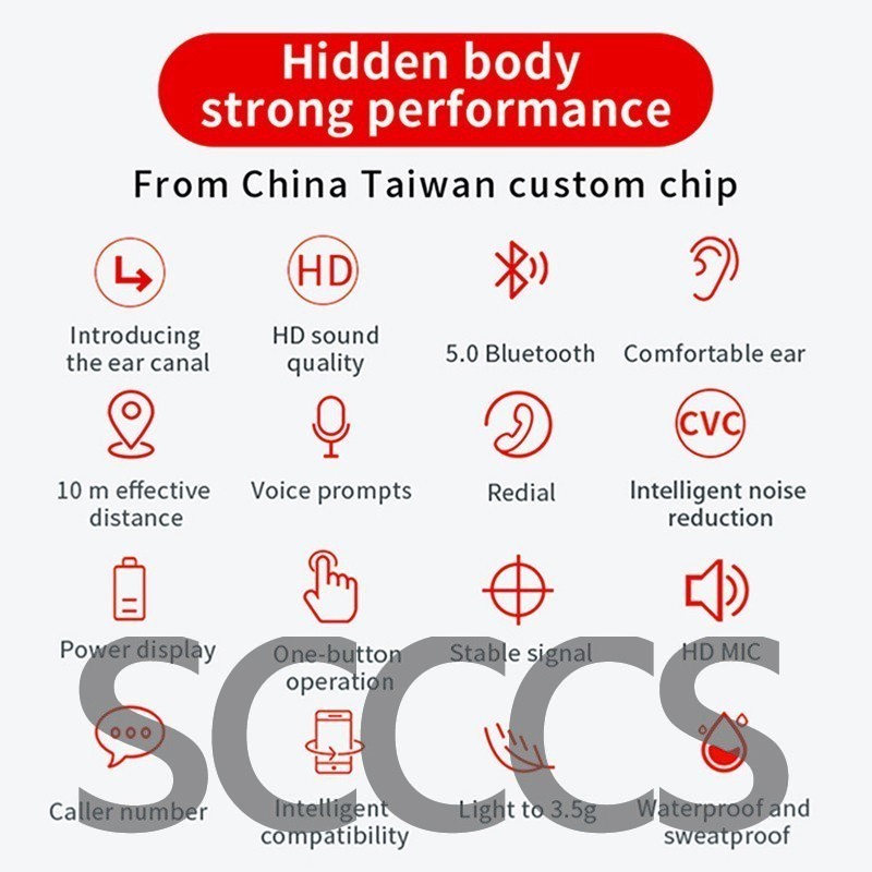 Tai Nghe Bluetooth 5.0 Y30 tws Có Mic Cho Android ios