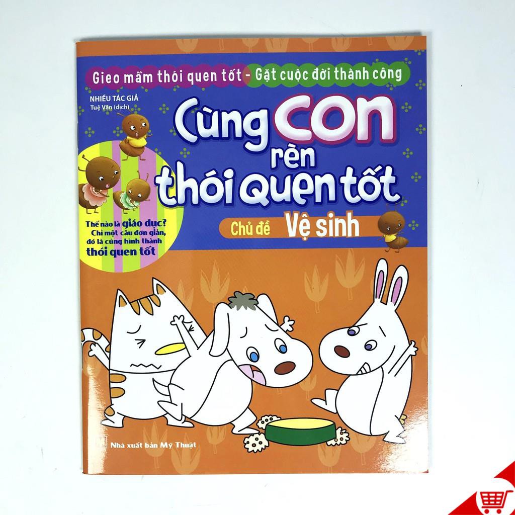 Sách - Cùng con rèn thói quen tốt (Túi 10 cuốn) B250 | WebRaoVat - webraovat.net.vn