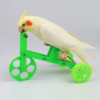 Funny Parrot Bike Toy Birds Training Plaything Educational Interactive Props