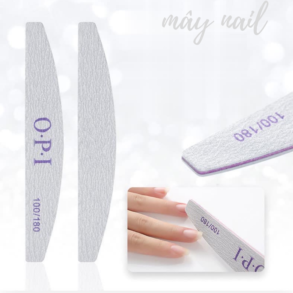 Dũa móng opi - loại dày đủ 5 hình chuyên dụng cho dân làm móng