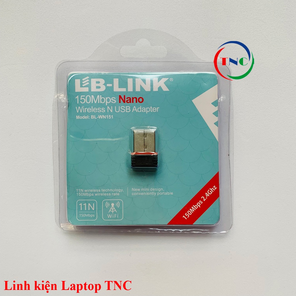 USB Wifi cho Laptop / máy tính để bàn - PC không dây LB-LINK chuẩn N 150Mbps