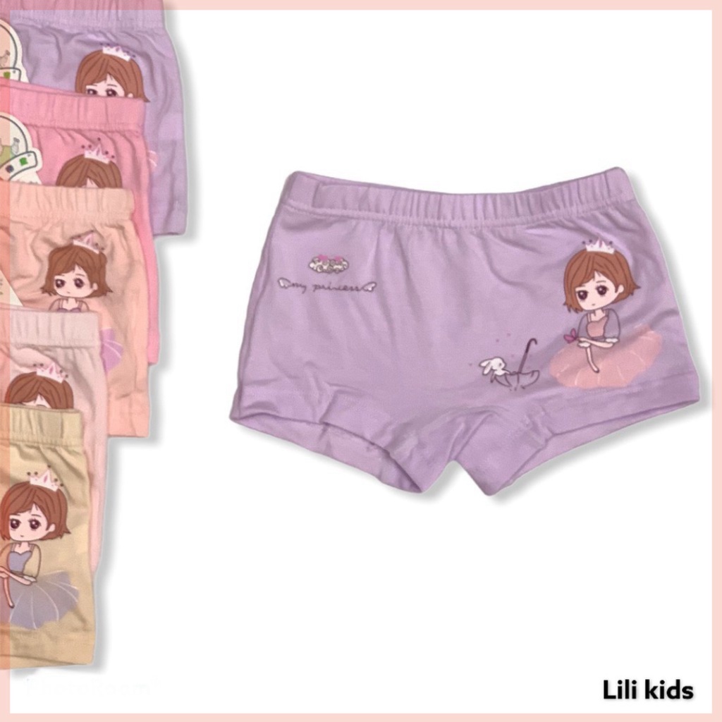 Quần chip đùi cho bé LILIKIDS quần lót co dãn mặc thoải mái chất liệu cao cấp cho bé từ 8 đến 22kg