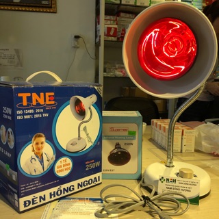 [KÈM BÓNG] Đèn hồng ngoại sưởi ấm, đèn y khoa trị liệu TNE