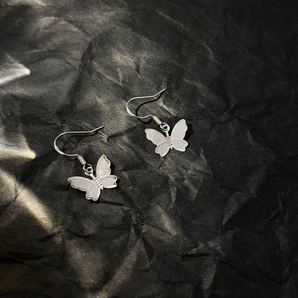 Khuyên Tai Móc Hình Bướm Phong Cách Hàn Quốc Cổ Điển 23564